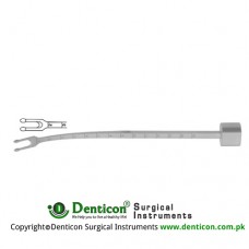 Obwegeser Septonasal Osteotome Graduated Stainless Steel, 18.5 cm - 7 1/4" Blade Width 4 mm